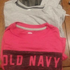 Old Navy long sleeve t-shirt bundle.